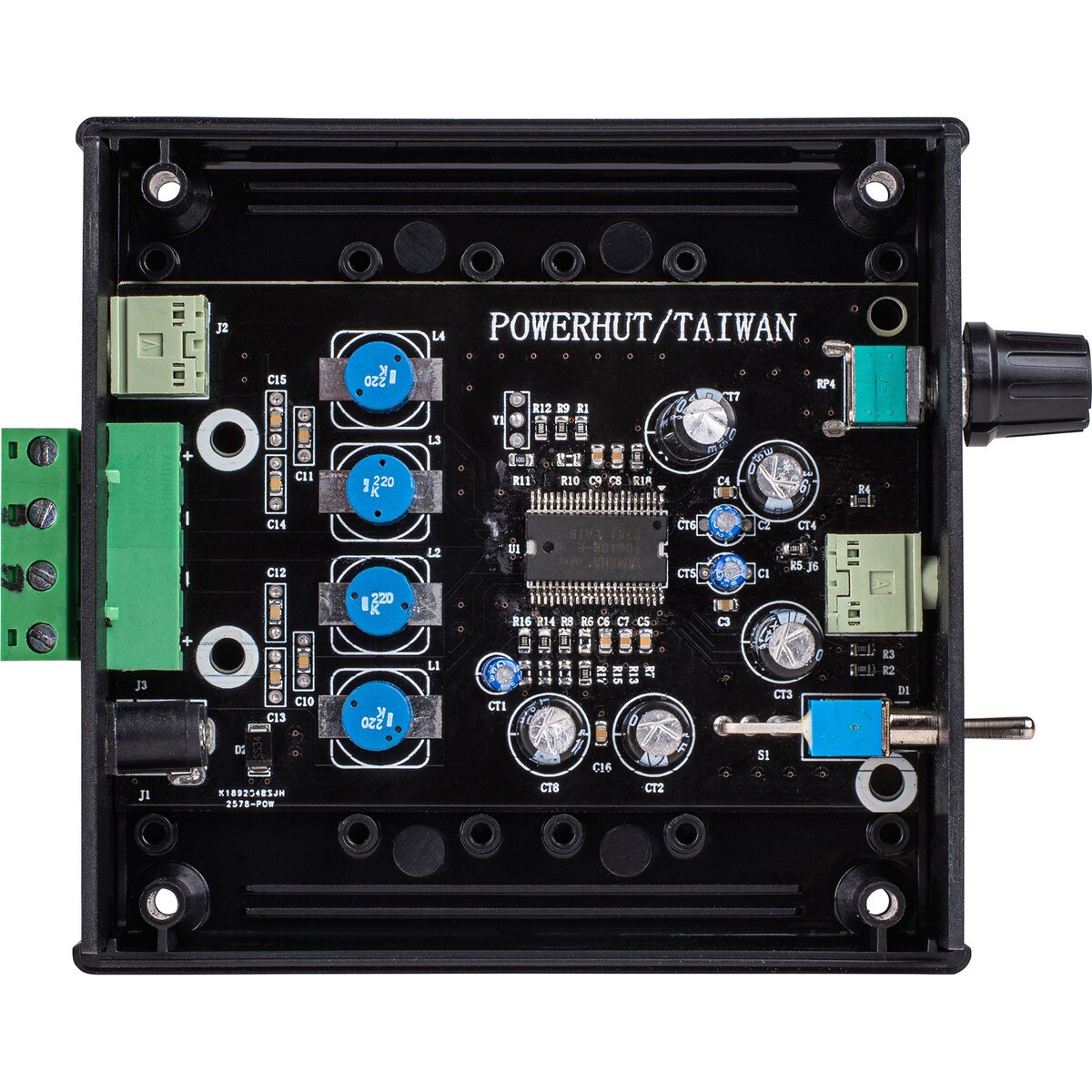 2 x 10W Amplifier Kit with Headphone/Audio Out Jack